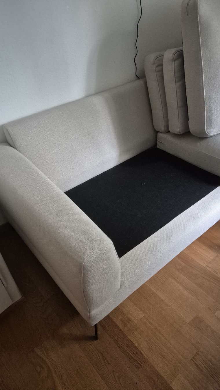 Sofas: Sofa hellbeige/hellgrau – D'occasion à Ostermundigen par Lau_Kra 4