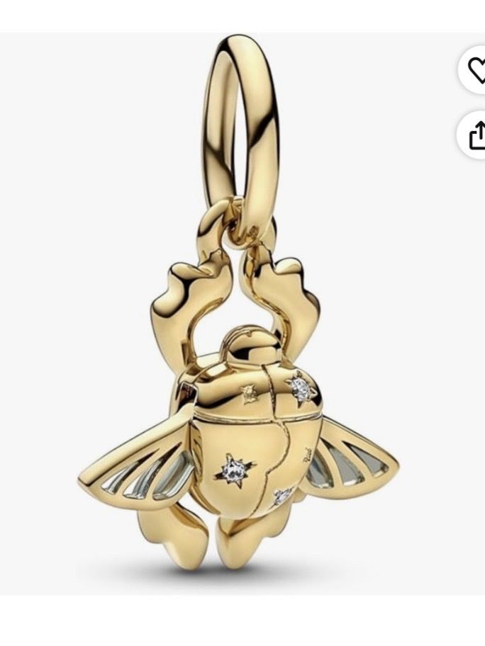 Pandora Ciondoli: Pandora Scarabäus Charm-Anhänger – Nuovo (secondo la descrizione) da Galmiz venduto da Chr7D