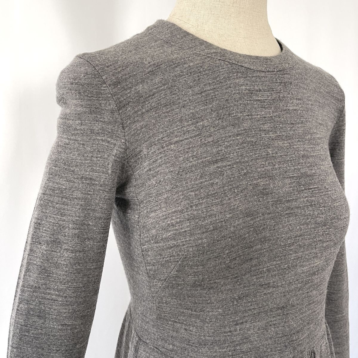 Akris Vestiti: AKRIS Gray Wool/Viscose Dress – Nuovo (secondo la descrizione) da Emmen venduto da Avviivva_Com2023 1