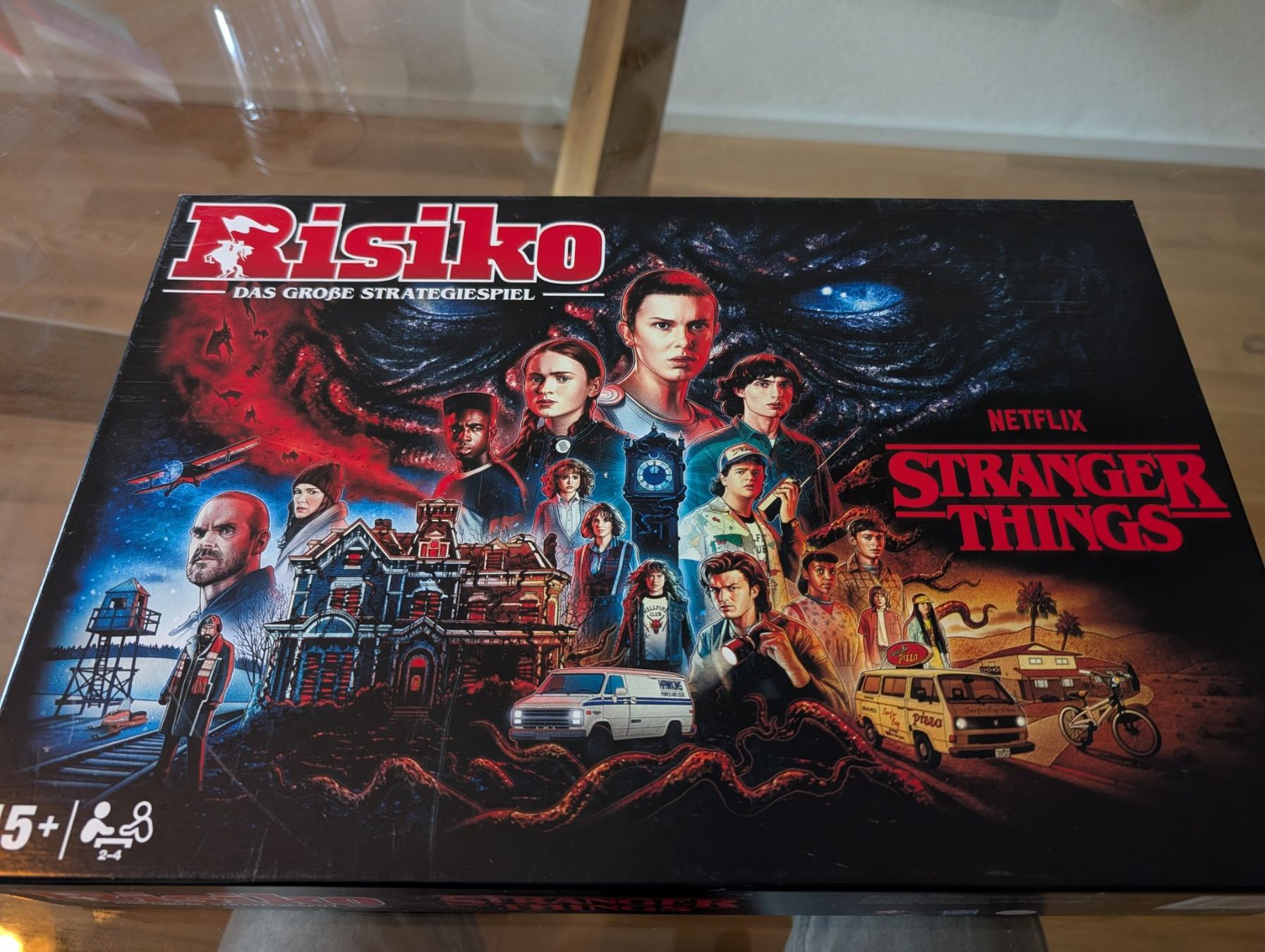 Spiele: Risiko Stranger Things Strategiebrettspiel – Gebraucht aus Davos Platz von xma_xl68
