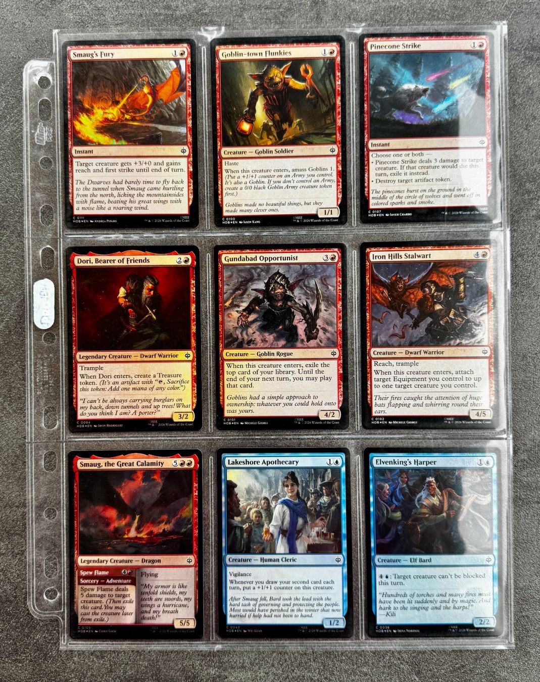 Magic The Gathering Carte collezionabili: The Hobbit Foil Commons 55stk. – Nuovo (secondo la descrizione) da Rechthalten venduto da hosme_be 2