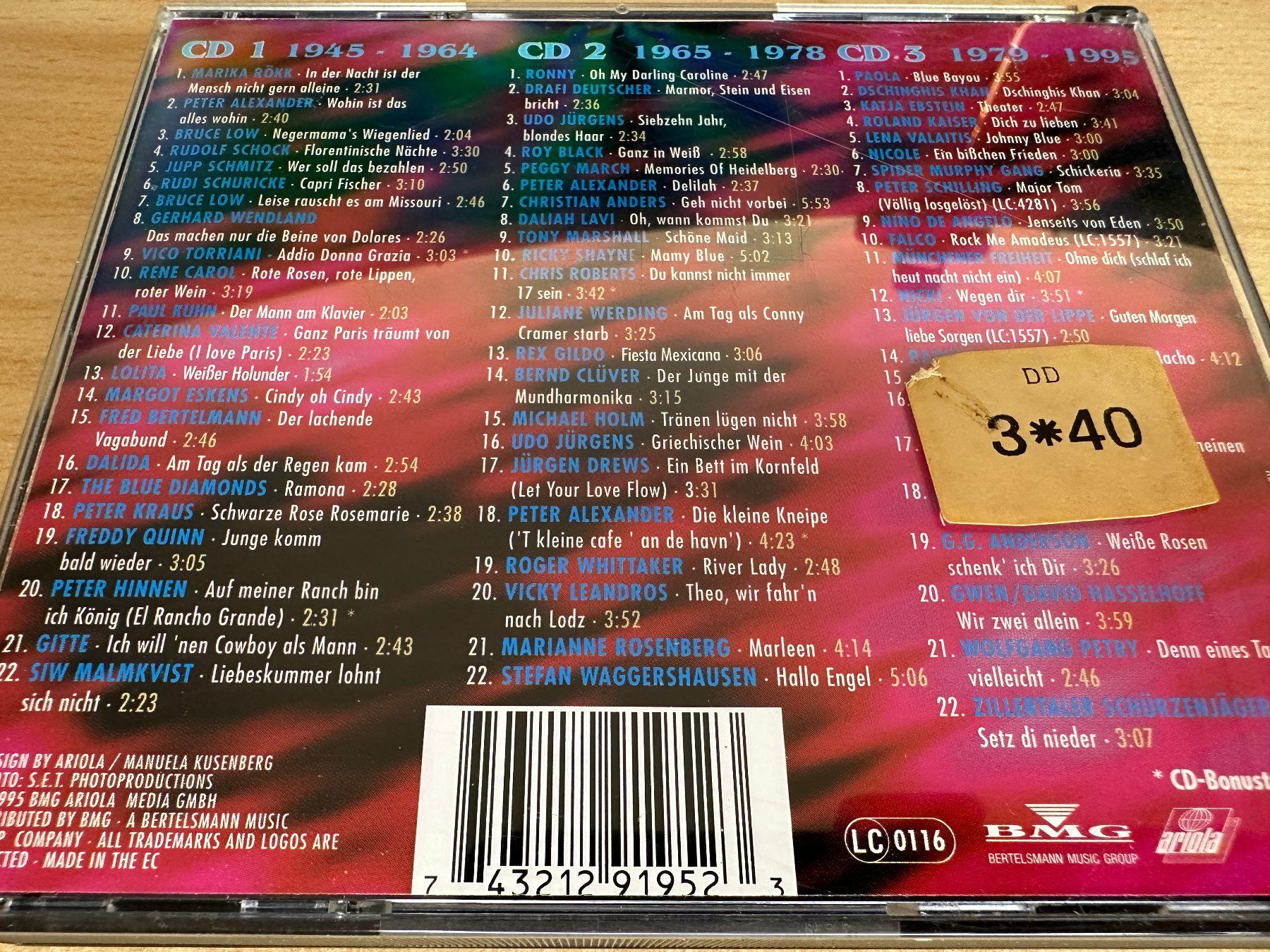 CD: Various – Musik Muß Dabei Sein - 3 CD – Usato da Rikon im Tösstal venduto da Alpenmutz 1