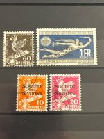 1932, Gedenkmarken Abrüstungskonferenz in Genf SDN37-SDN41