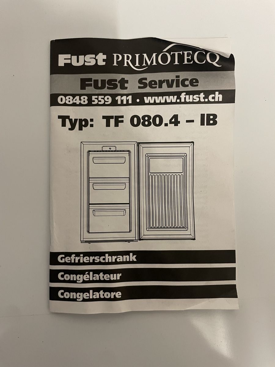 Congelatori: Tiefkühler Primotecq – Usato da Zürich venduto da Tinu_85 5