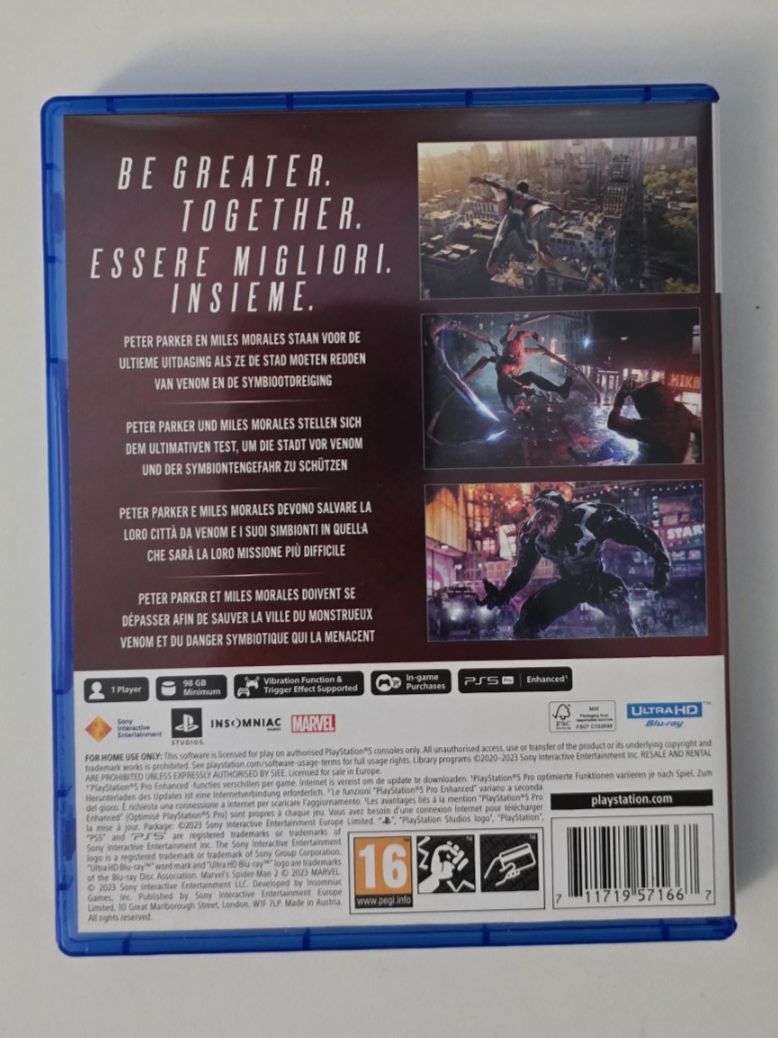 Sony Giochi: Marvel Spider-Man 2 – Nuovo (secondo la descrizione) da Chatelaine venduto da hus_z89p 1