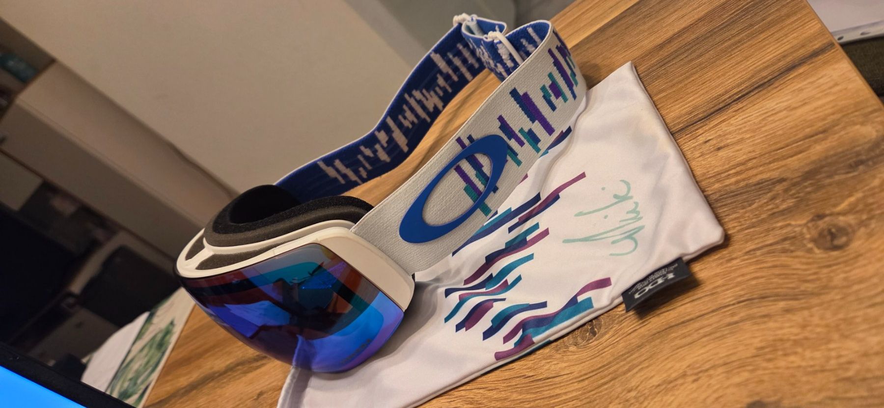 maschera-da-sci-oakley-signature-series-mikaela-shiffrin-gebraucht-in