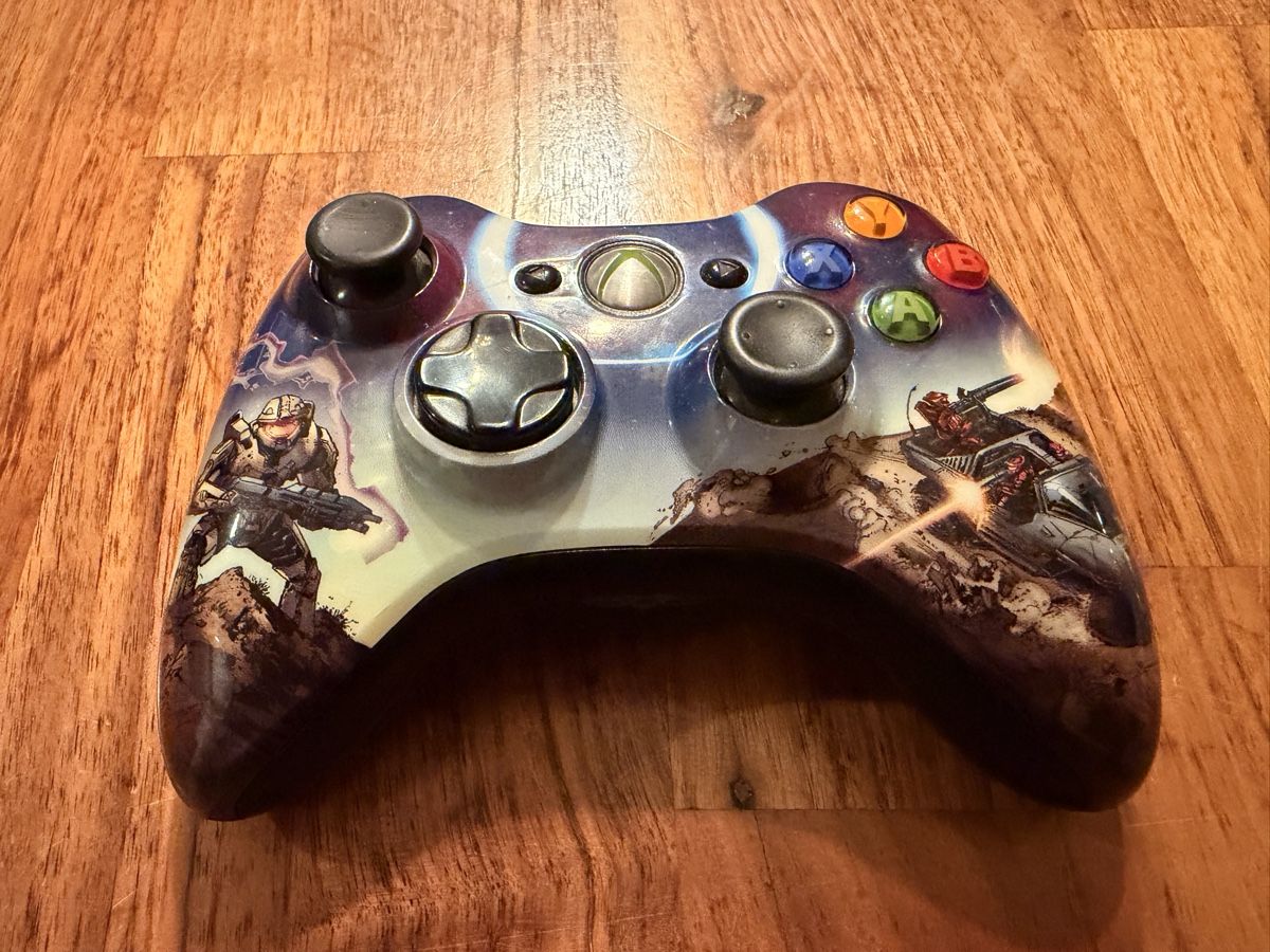 Controller: Xbox 360 Halo Limited Edition Controller Original Microsoft – Usato da Malters venduto da Sephiroth2th
