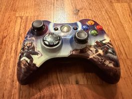 Xbox 360 Halo Limited Edition Controller Original Microsoft
