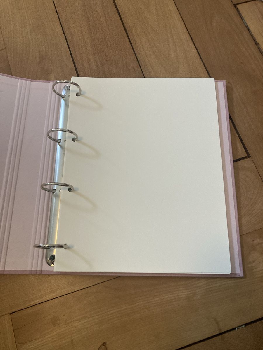 Raccoglitori: Bookbinders wunderschöner Ordner A4 mit dicken Blättern – Usato da Luzern venduto da bettinaalexandra 4