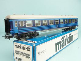Märklin 4116 Liegenwagen B, Inneneinrichtung, Innenbeleucht.