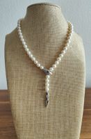 Süsswasserperlenkette, 7-8 mm, weiss