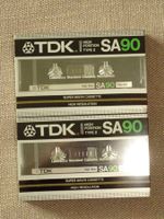 2x TDK SA90 Chromedioxyd Tape NOS