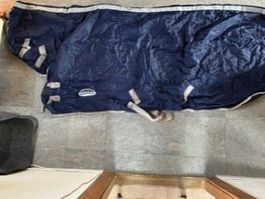 Wenig gebrauchte Weather Beta Stalldecke mit Hals155cm/50gr