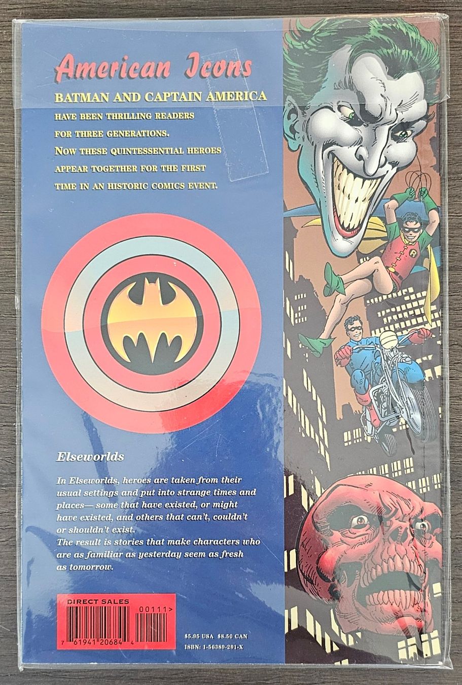 Fumetti: Batman & Captain America DC Comics/Marvel 1996 – Usato da Meyrin venduto da bigjoejr69 1