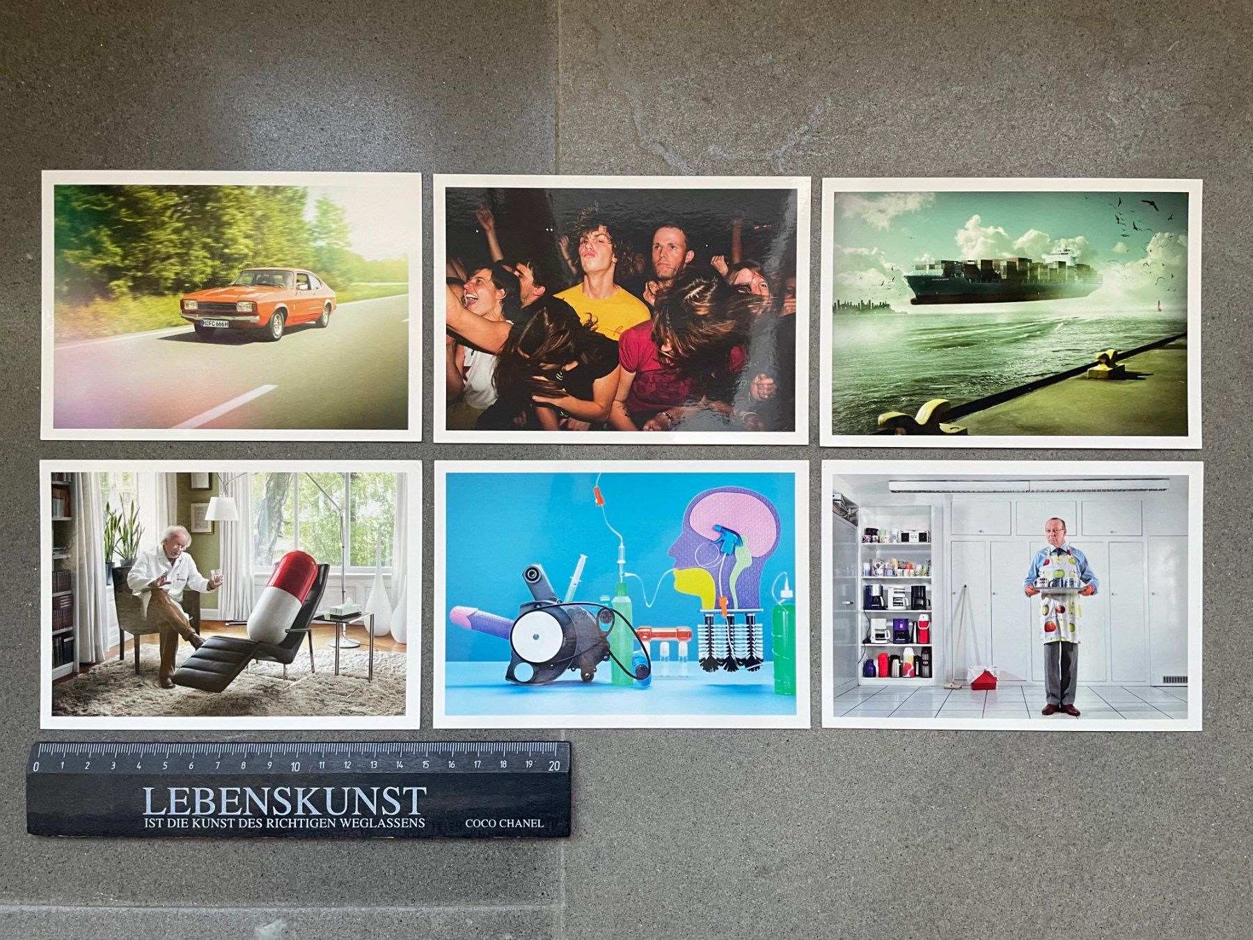 Cartoline postali: 6 Kunstpostkarten Waldmann Solar Fotografie Set – Usato da Zofingen venduto da angito 2