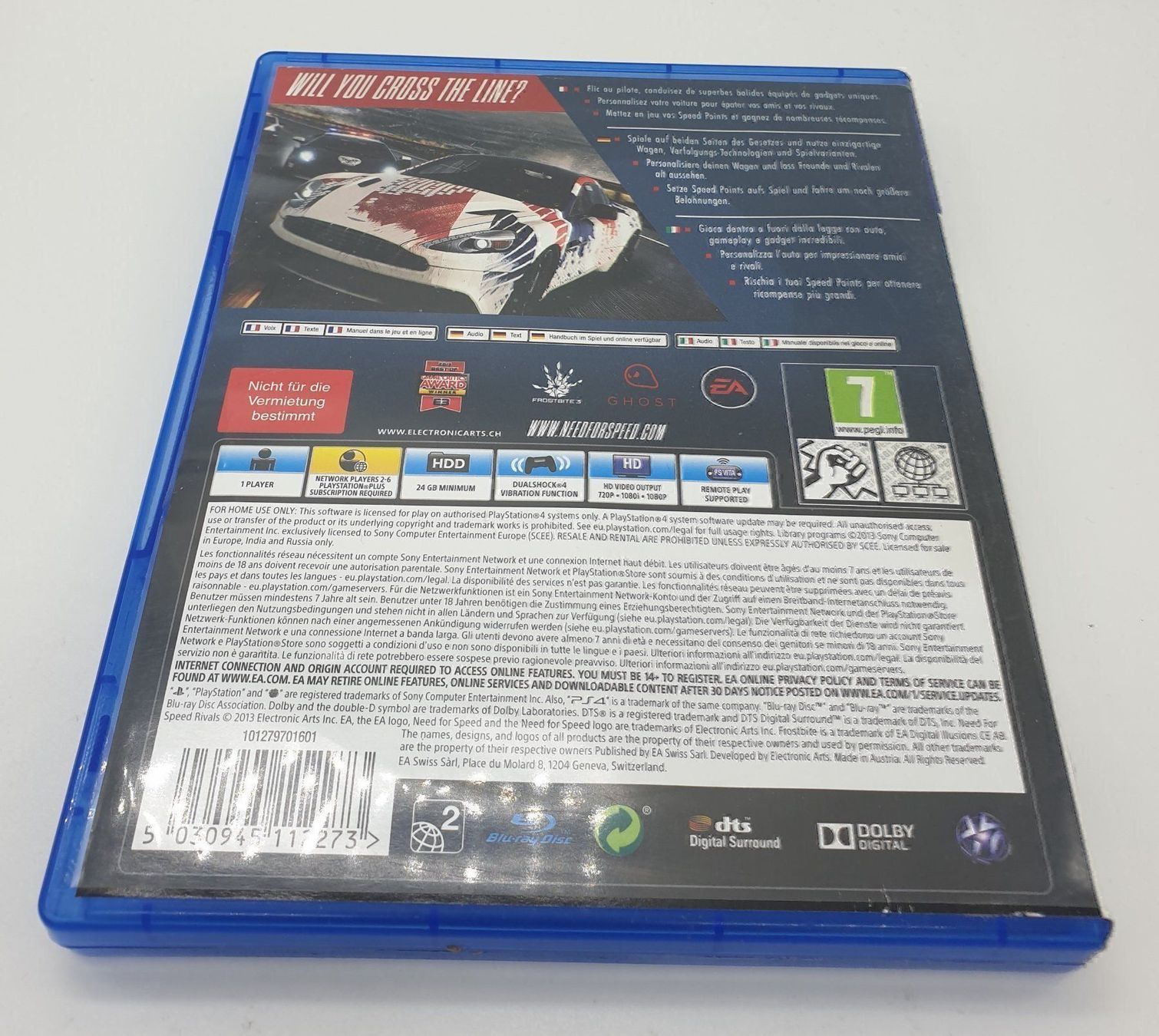 Sony Giochi: Need for Speed Rival PS4 – Usato da Genève venduto da Cardtreasure 2