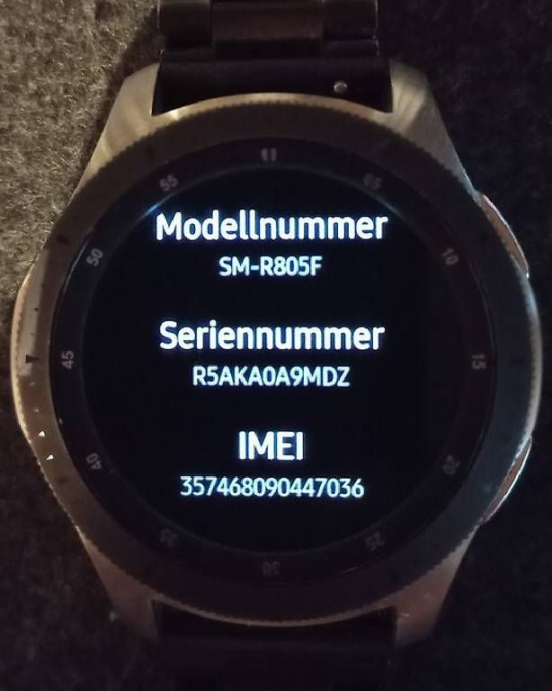 Smartwatch: Samsung Galaxy Watch SM-R805F – D'occasion à Luzern par distract 1