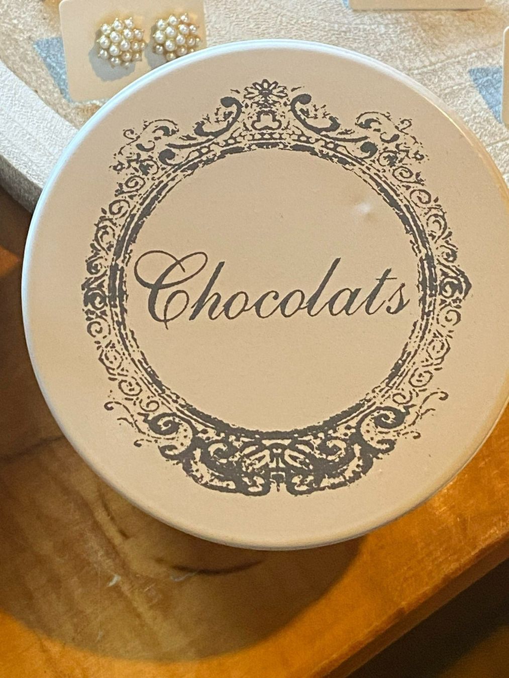 Sonstiges für Haushalt & Wohnen: DOSE SHABBY CHIC "CHOCOLAT" – Neu und originalverpackt aus Meienried von ManuelaBoutique