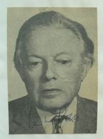 Curt Riess (1902-1993) Schriftsteller - Autogramm