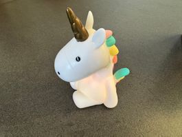 Einhorn Tischlampe Nachtlampe - lampe de table "Licorne"