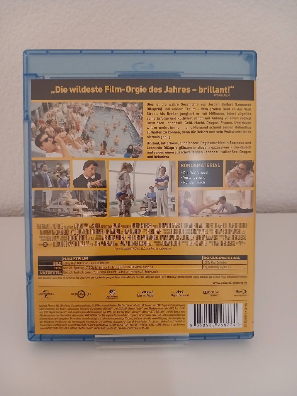 Tutti i DVDs: The Wolf of Wall Street – Usato da St. Margrethen SG venduto da SamusAran 1