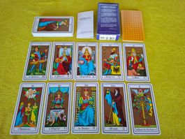 ✨ Rare Tarot d'Oswald Wirth–1976 U.S.-Superbe état - Complet