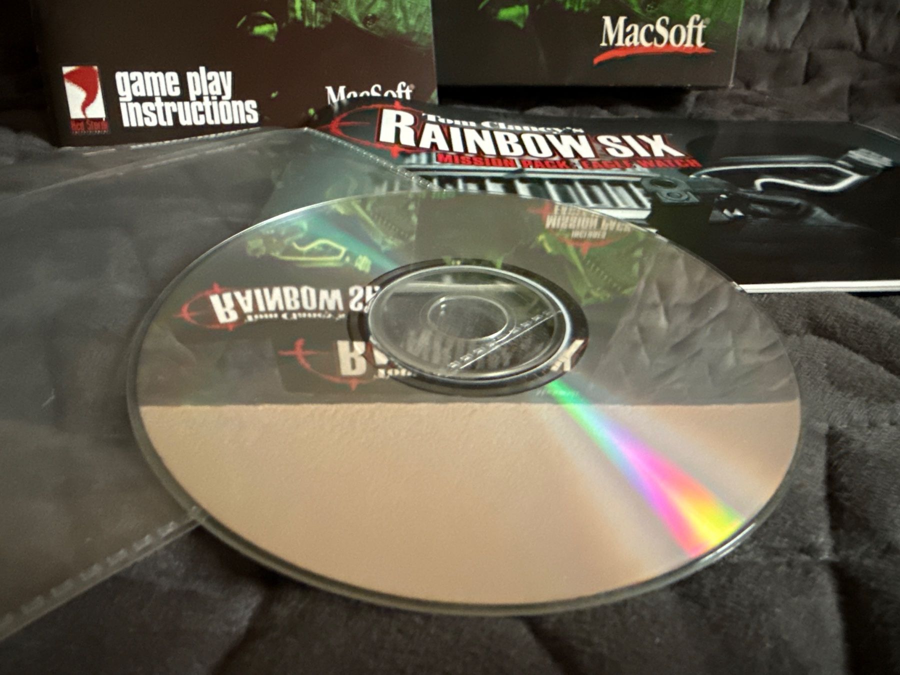 Giochi: Rainbow Six - Red Storm - 1998 - Macintosh- Retro gaming – Usato da Villars-Bramard venduto da dadesc 1