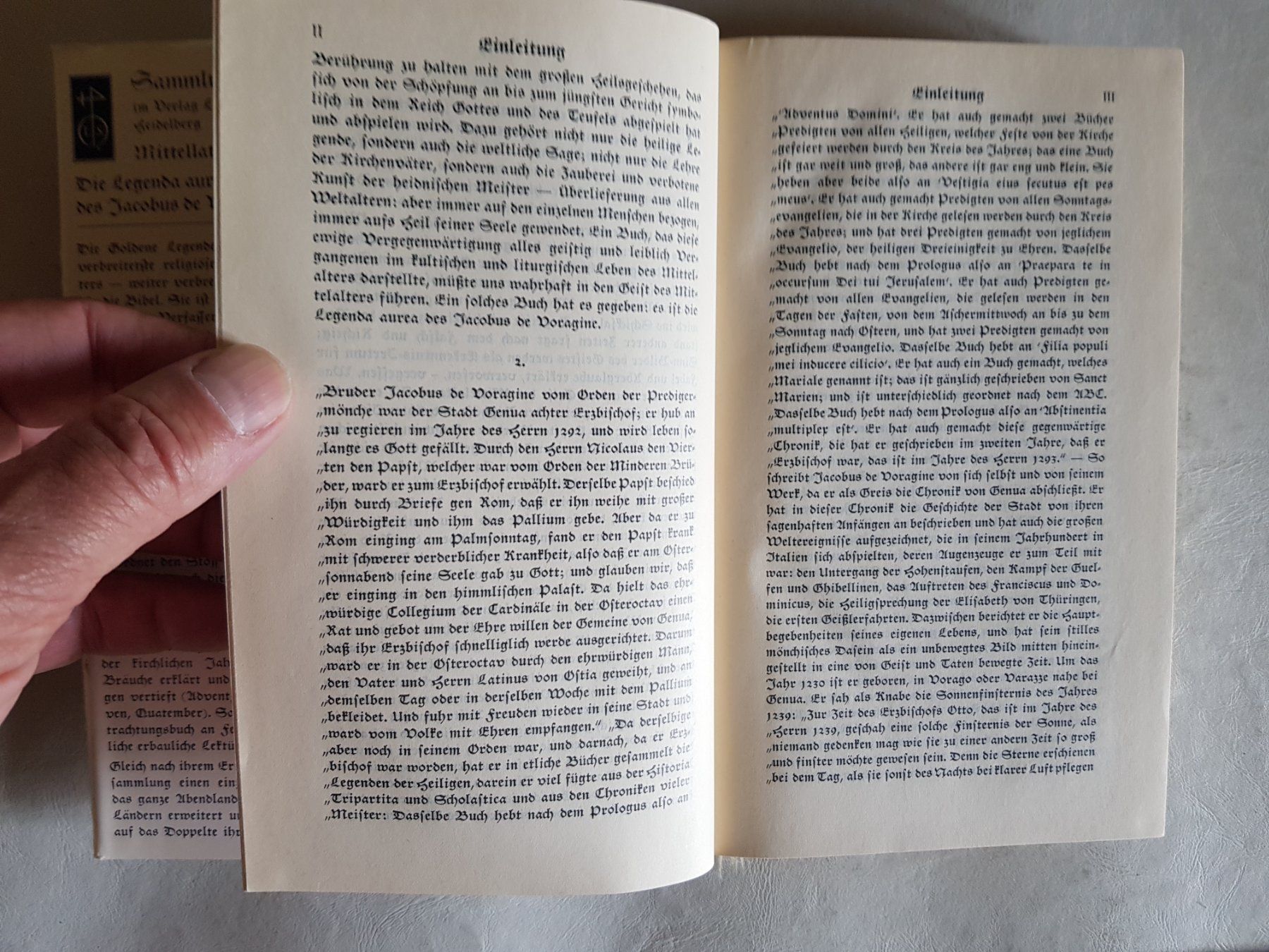 Libri: Die Legenda Aurea des Jacobus de Voragine - 1925 – Usato da Walterswil BE venduto da Lonitti 8