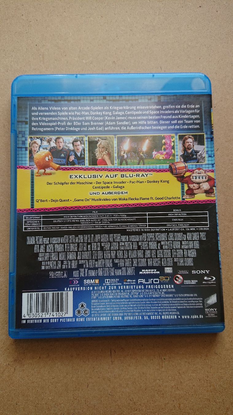 Tous les DVDs: Pixels Blu-ray  – D'occasion à Chur par FreakofRarity 1