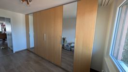 IKEA PAX – 8-türiger Kleiderschrank mit 2 Spiegeltüren
