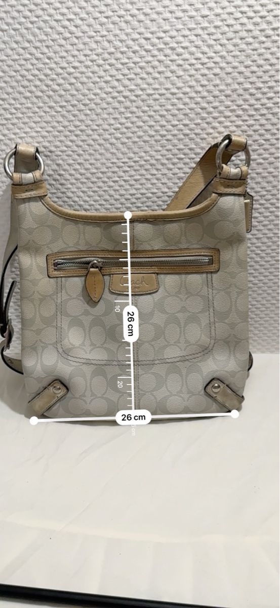 Coach Sacs: Coach Crossbody Bag Beige   – D'occasion à Geneve par DarlingVintage 6