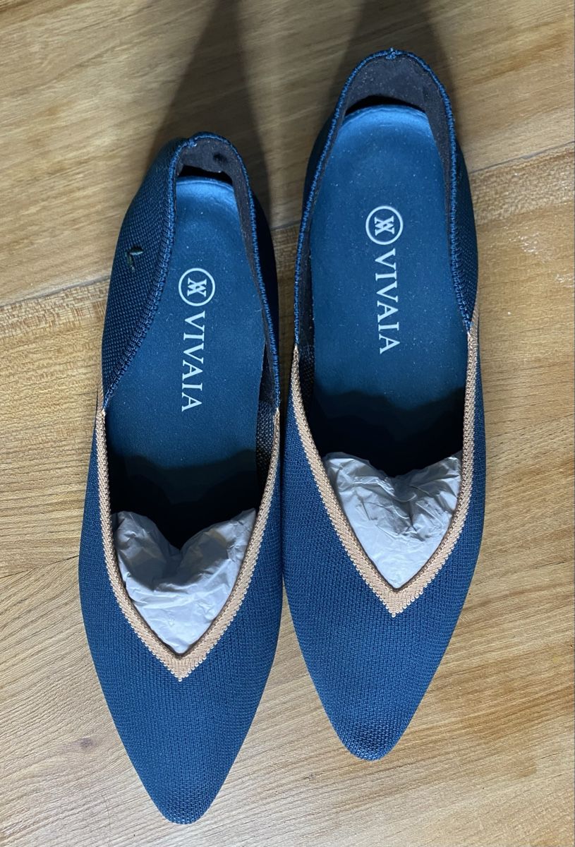 Vivaia Scarpe da donna: Blue Vivaia Flats - Size 41 – Nuovo (secondo la descrizione) da Gurmels venduto da ste_8qb5 1