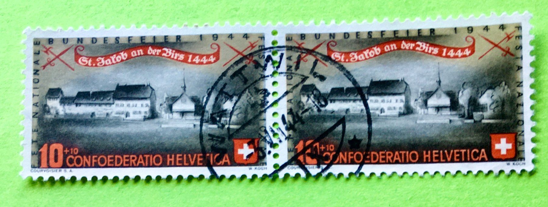Tutti i francobolli: Nr.B 23  GESTEMPELT 1944 Wattwil – Usato da Aarau venduto da Billa007