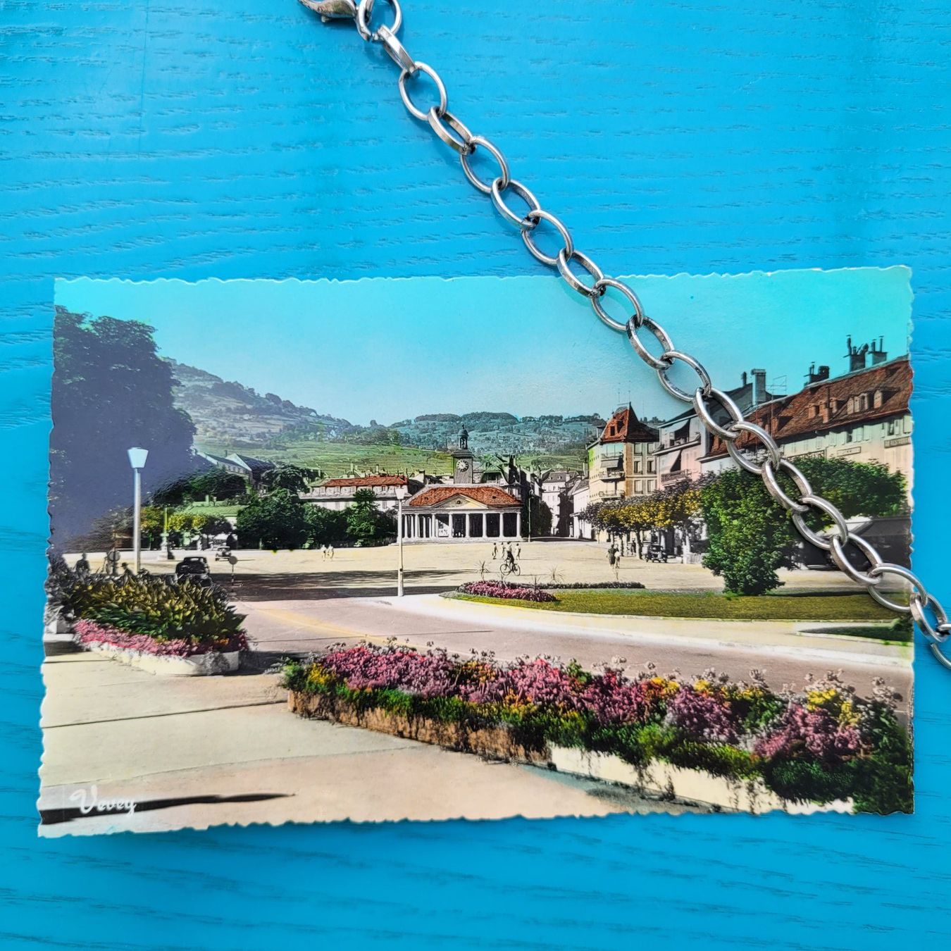 Cartoline postali: Vevey (GE) – Usato da SCHÜBELBACH venduto da CoKaHa