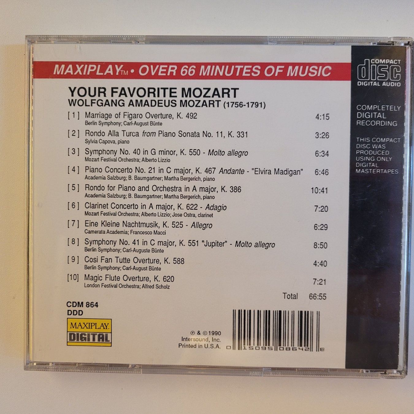 CD: Your favorite Mozart F7 – Usato da Sessa venduto da fraenklishop 1