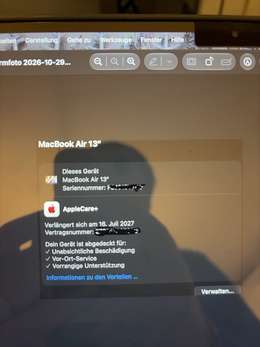 Apple Notebooks: Apple MacBook Air M3 – Gebraucht aus Arbon von dan_68b7 1