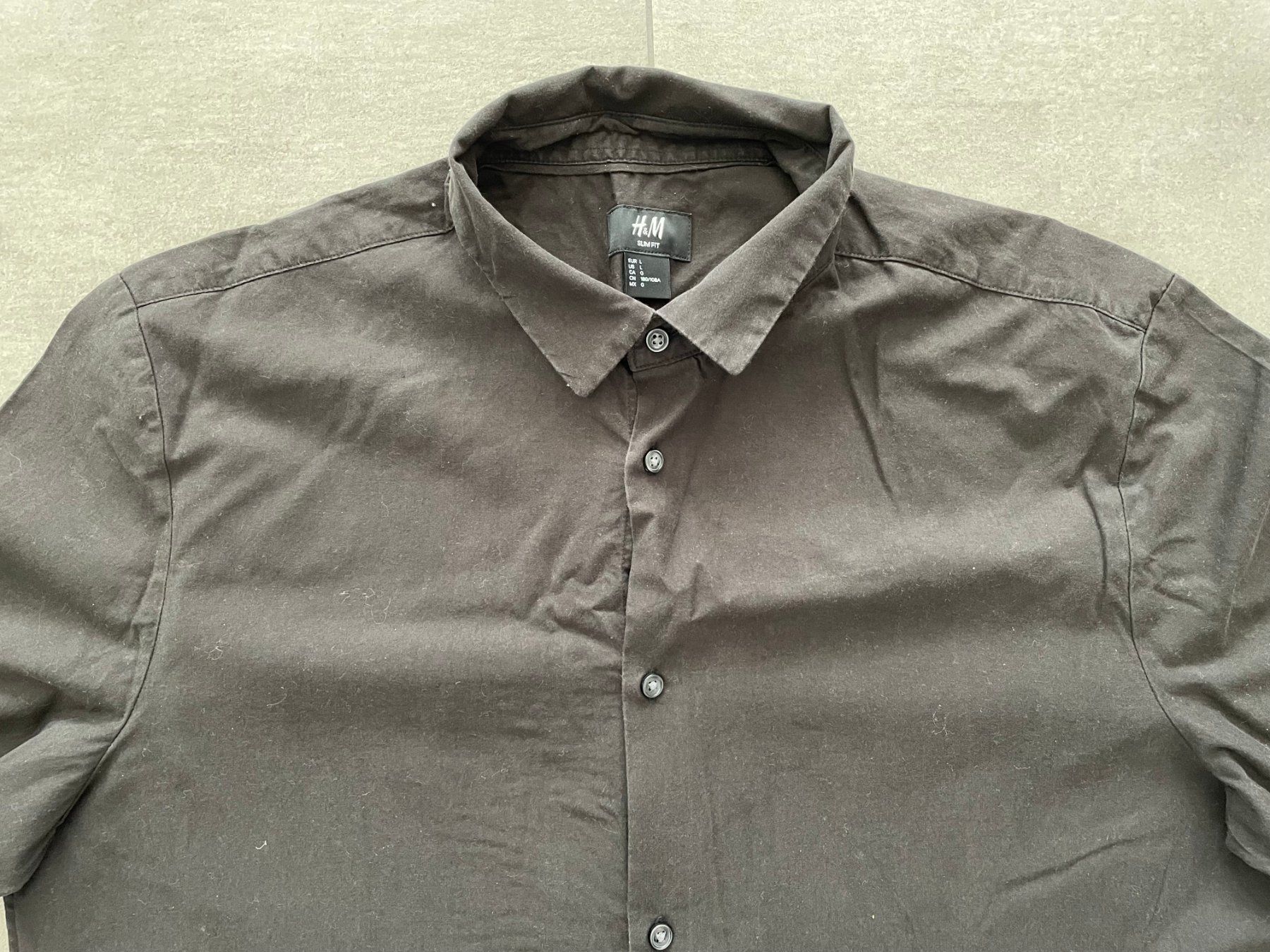 H&M Camicie: H&H - Elegant Black Shirt – Usato da Chiasso venduto da Er_Mon 1