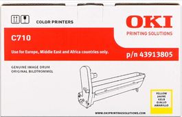 OKI C710/C710n/C710dn yellow Drum/Bildtrommel, 43913805