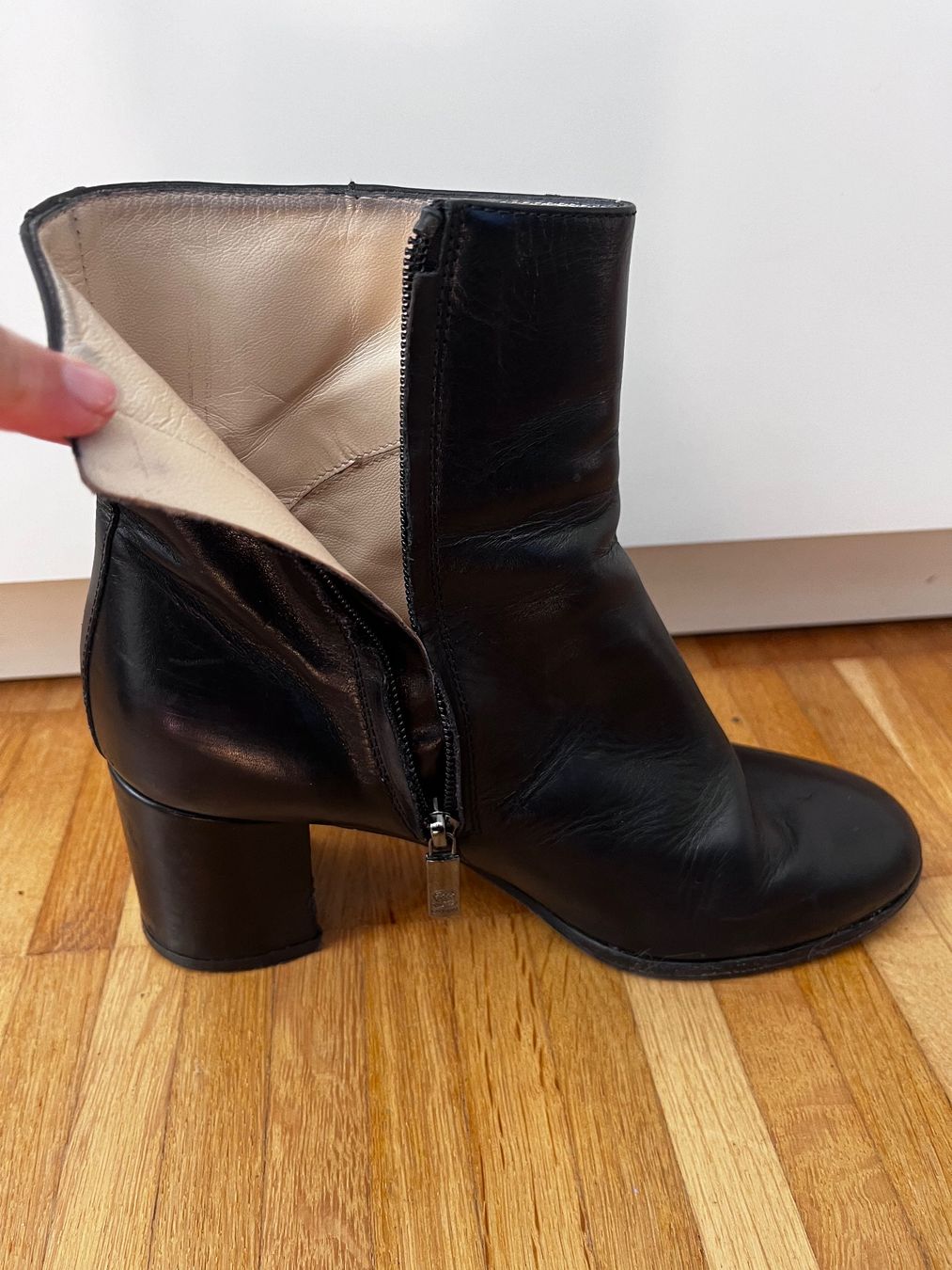 Navyboot Scarpe da donna: Lederstiefel schwarz Navyboot Original – Usato da zürich venduto da mijya 4