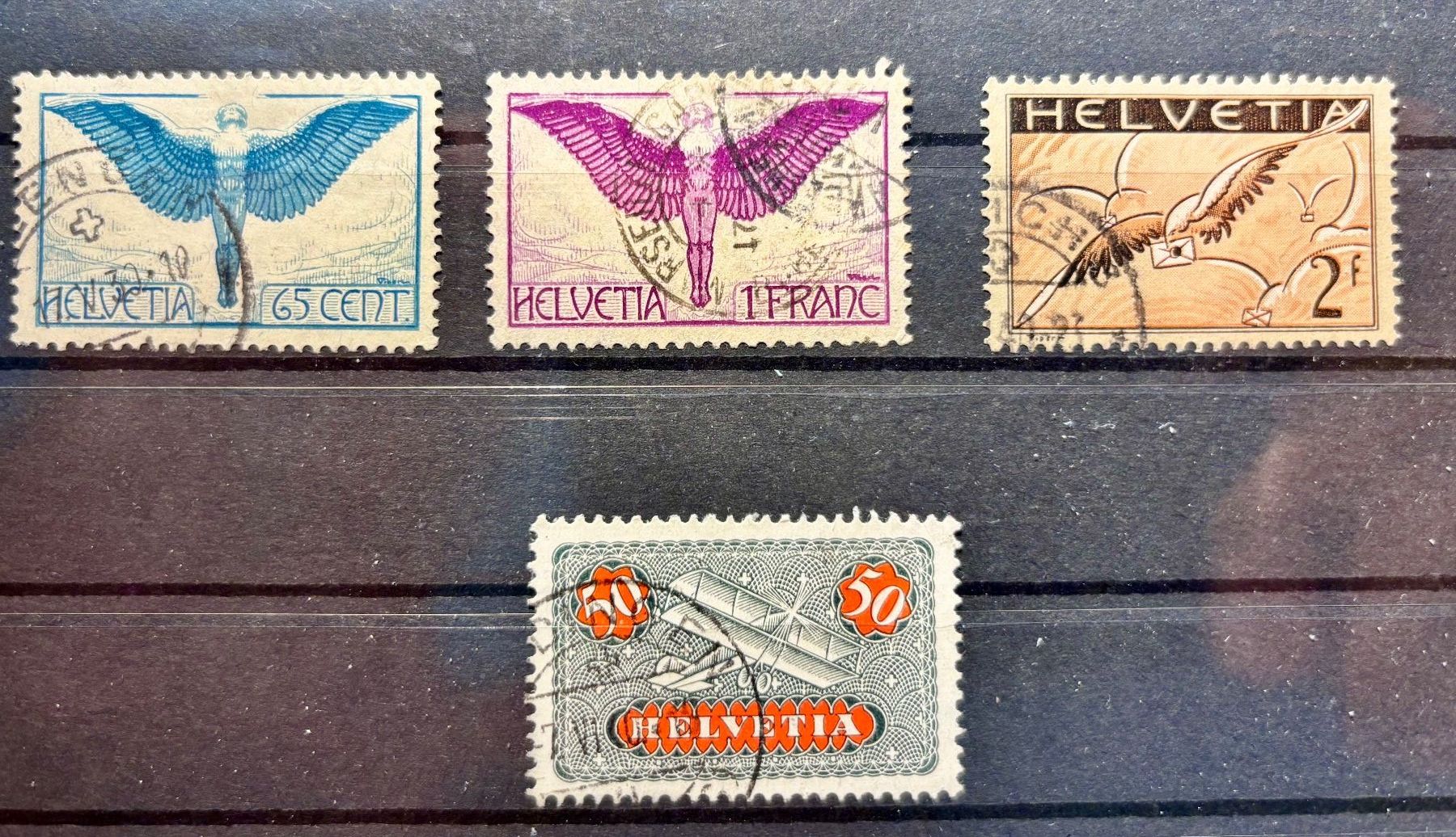 Alle Briefmarken: Flugpost 1923, Lot – Gebraucht aus Gersau von Mysuru2001
