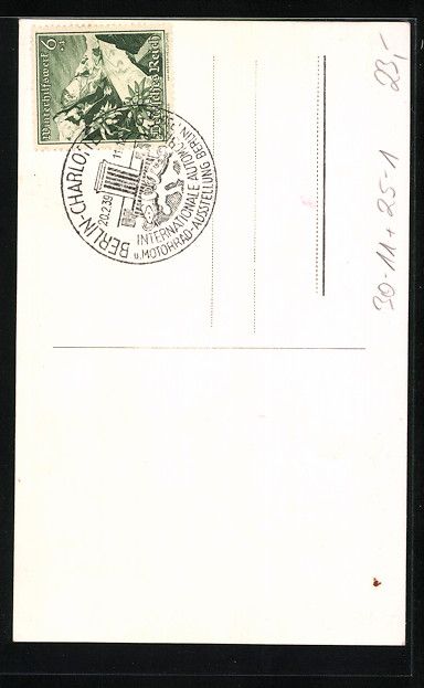 Cartoline postali: Berlin, Internationale Automobil-, Motor – Usato da Berlin venduto da bartko-reher 1