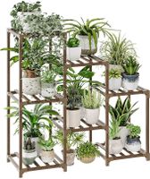 Pflanzenständer Blumenständer Pflanzenregal Holz 7 Plätze