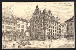 Luzern, Hotel zum weissen Rössli