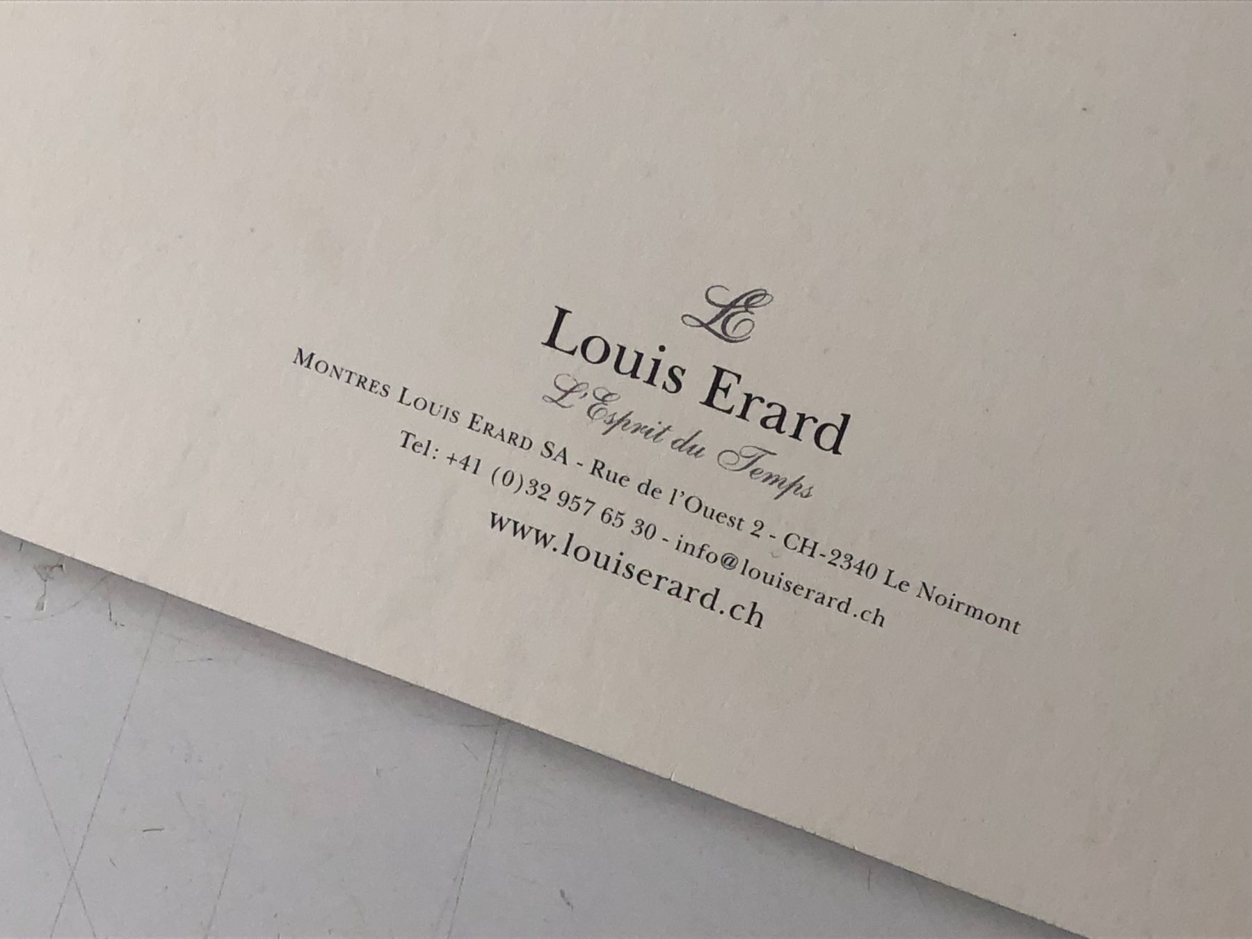 Documenti: Louis Erard Uhren Katalog – Usato da Lommiswil venduto da canoga 7
