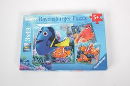RAVENSBURGER 3x49 Findung Dory Puzzle