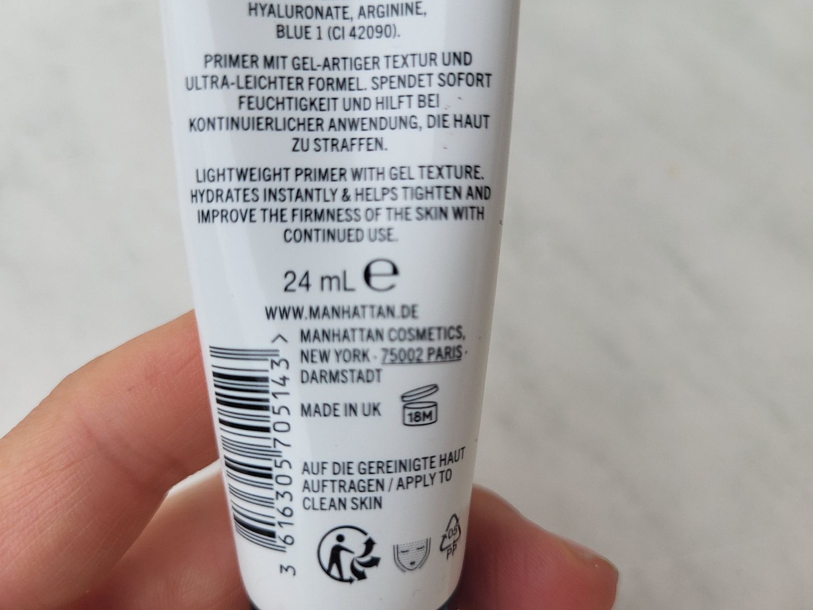 Make-up: PRIMER Multi Tasker All Day Grip von Manhatten Make-up – Usato da Dorf venduto da Mischa2010 6