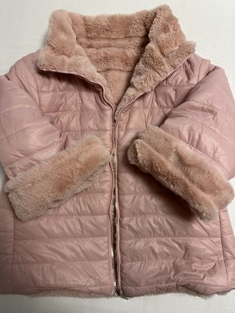 Rosa Wende/Winterjacke für Damen, Grösse 40