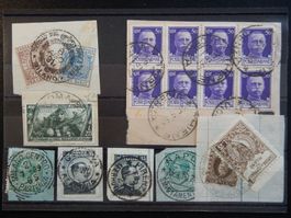Italien Lot mit alten Werten IX