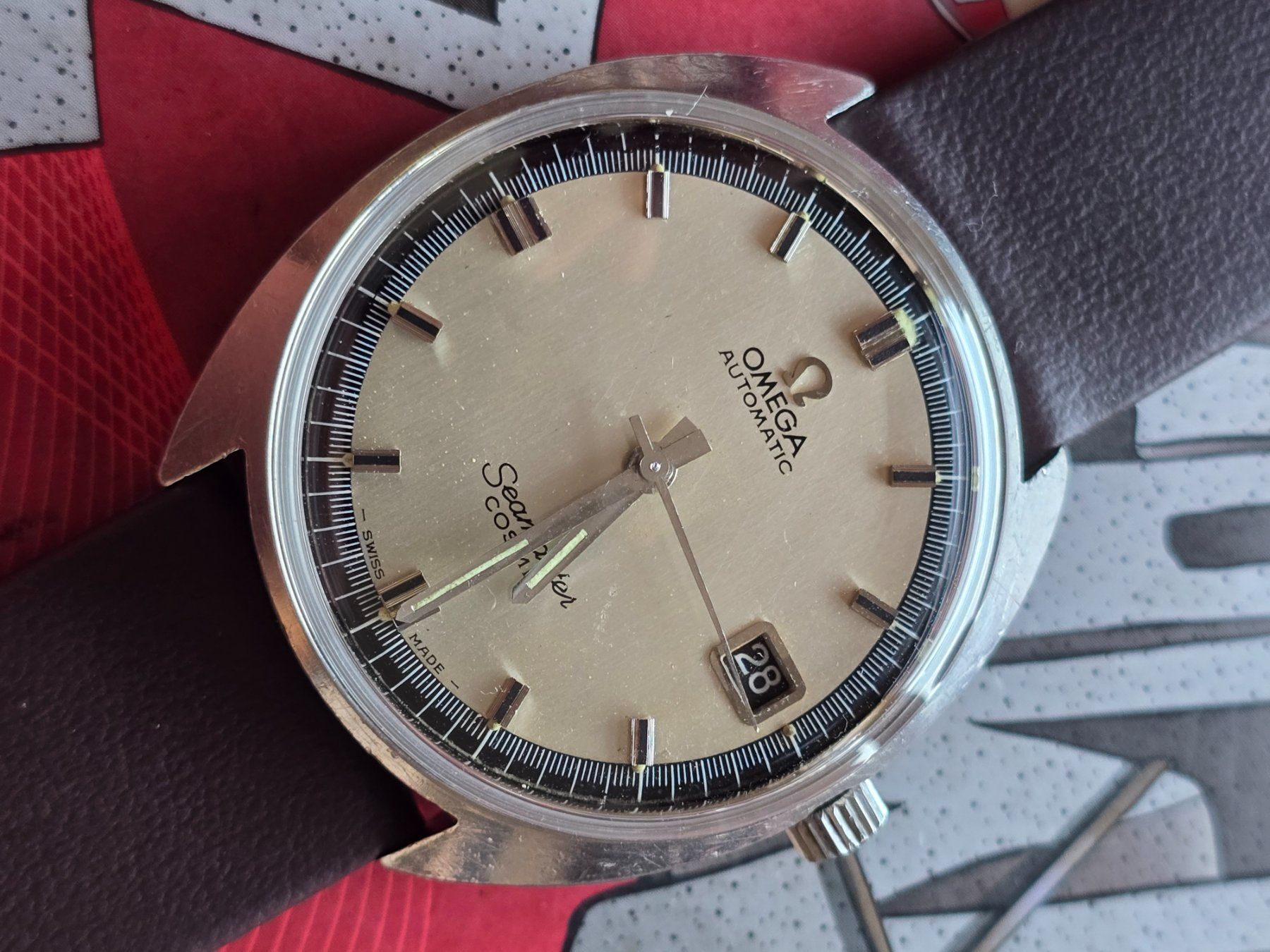 Omega Orologi: 358 Omega Seamaster Cosmic Automat Date – Usato da Muri AG venduto da Corredor 9