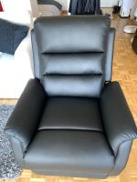 Fauteuil Relax Noir Similicuir